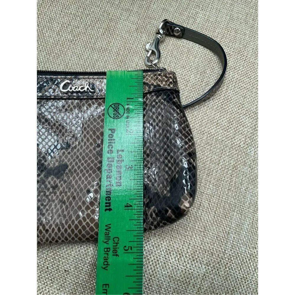 Coach Snake Print Wristlet - Picture 10 of 15